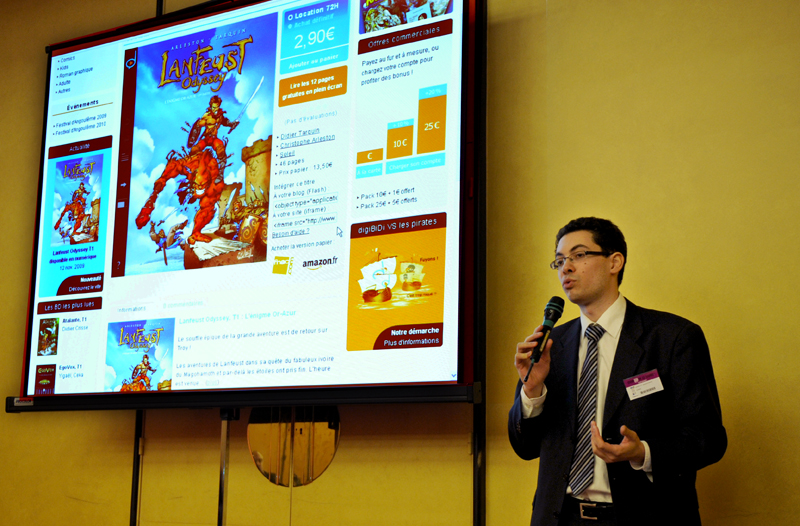 Benjamin-Samuel Ewenczyk, le fondateur de digiBiDi. Photo Pierre Meunié.