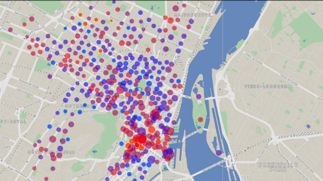 Bike Shared in Montreal